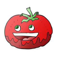 cartoon tomato