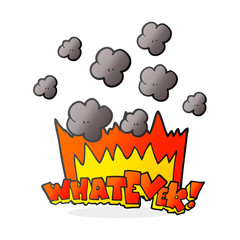 cartoon Whatever! shout