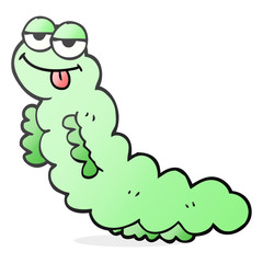 cartoon caterpillar