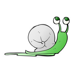 cartoon snail