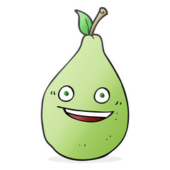 cartoon pear