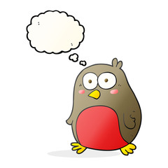 thought bubble cartoon robin