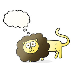 thought bubble cartoon animals