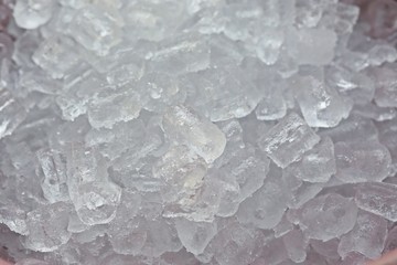 background with ice cubes