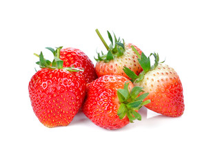 strawberry isolated on white background