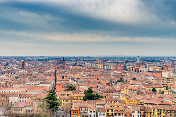 Fototapeta premium Roofs of Verona in Italy