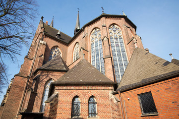 Fototapeta na wymiar St. Marien in Lünen, Nordrhein-Westfalen