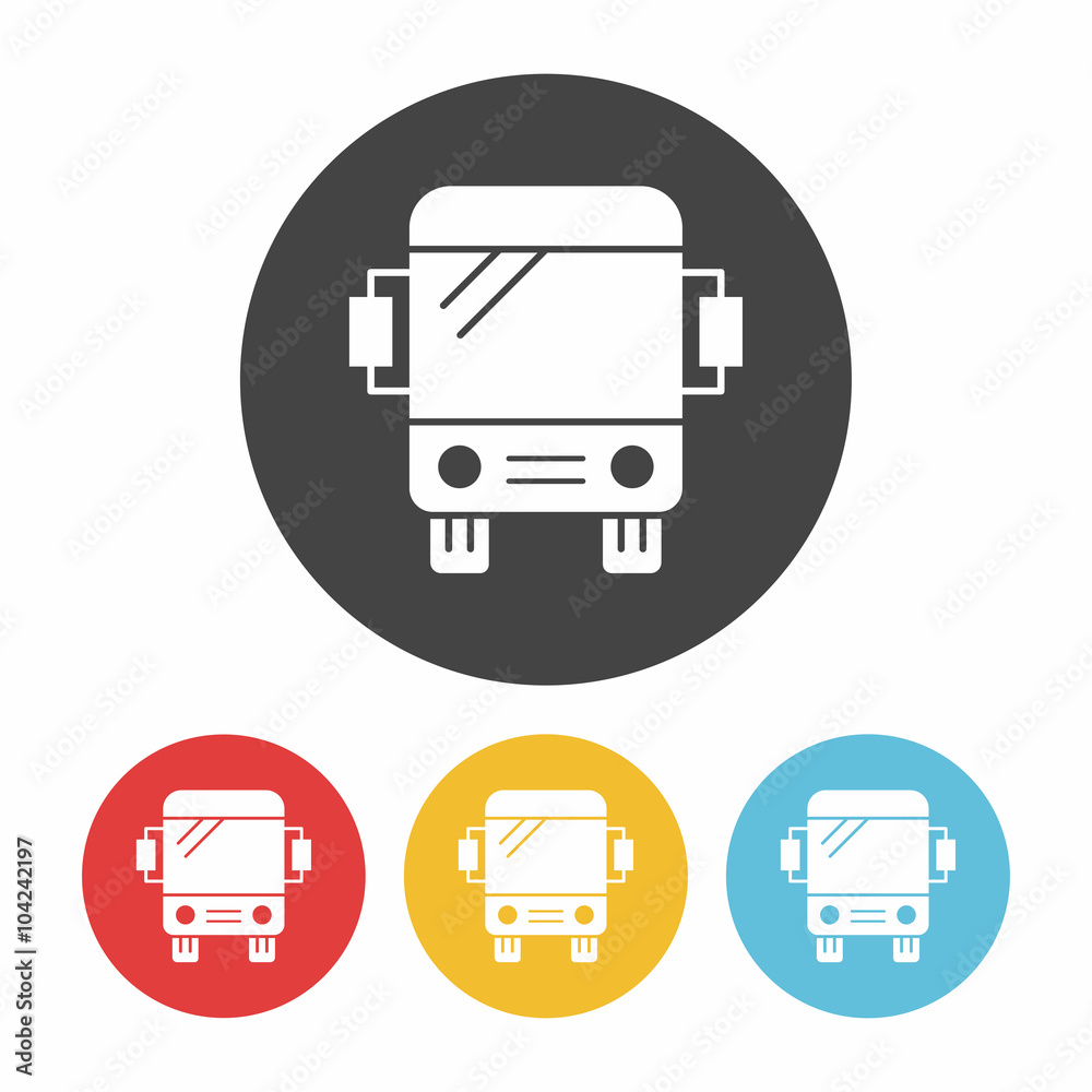 Poster bus icon