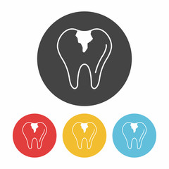 dentist tooth icon