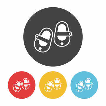 Baby Shoes Icon