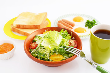 ヘルシーな朝食