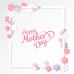 Mother's day background. vector