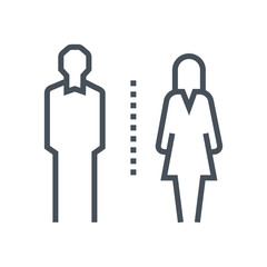 Toilet, genders icon