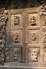 Shwenandaw Kyaung Temple in Mandalay, Myanmar	