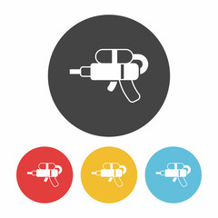 toy water gun icon