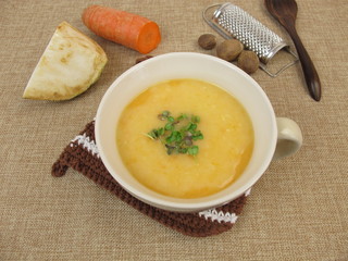 Karotten-Sellerie-Suppe