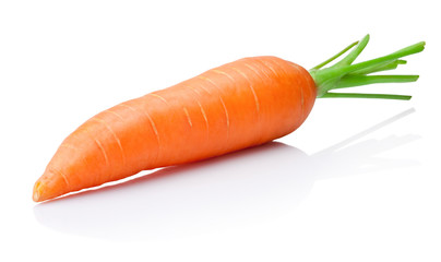 Carrot isolated on a withe background