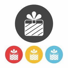 birthday present icon