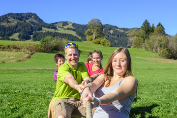 für den Erfolg an einem Strang ziehen