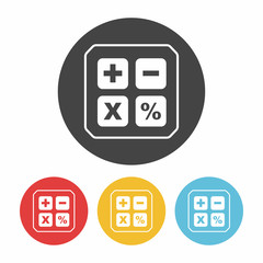 Fototapeta premium calculator icon