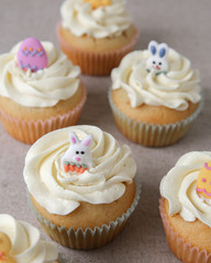 Homemade Easter cupcakes