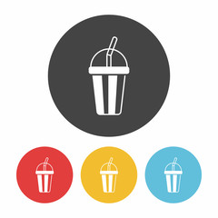theater drinks and popcorn icon