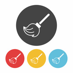 cleaning brush icon