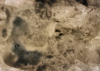 Scan of the old damaged camera film abstract background