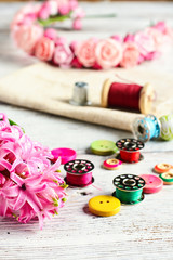 Hyacinth thread decoration