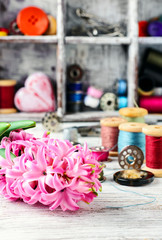 Hyacinth thread decoration