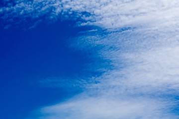 Obraz premium Blue Sky and Clouds