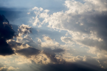 Blue Sky and Clouds