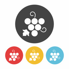 fruits grape icon