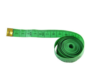 composition from the green sartorial meter twisted in a roll on