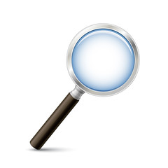 Magnifying glass illustration