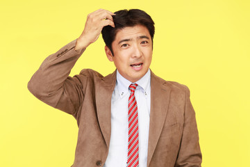 笑顔のビジネスマン