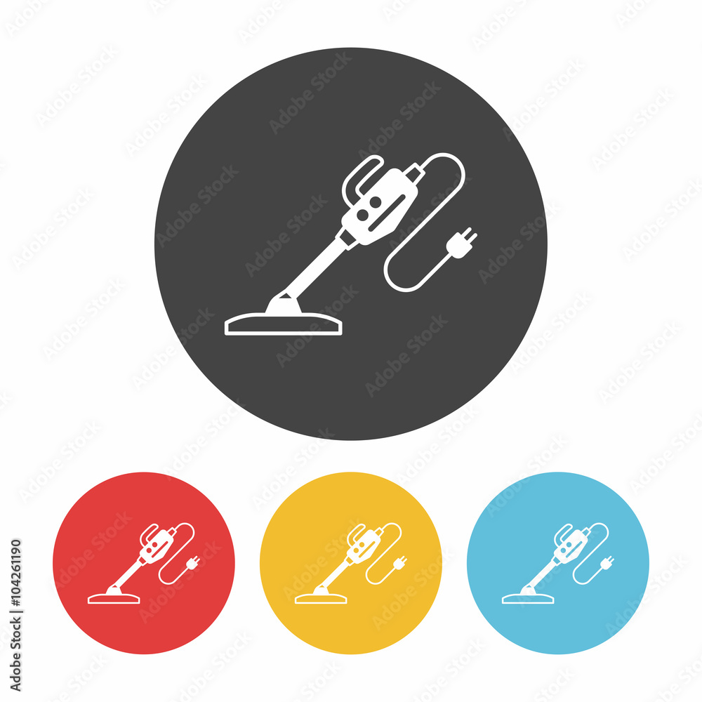 Sticker Vacuum cleaner icon