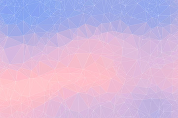Seamless abstract triangle polygonal mosaic pastel pattern background