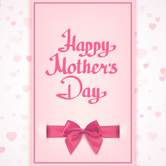 Happy Mothers Day greeting card.