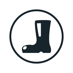 military ankle boots icon
