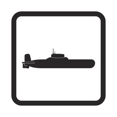Fototapeta premium submarine icon