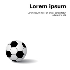 Obraz premium Soccer ball icon