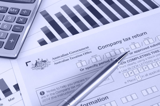 Australian Company Tax Return Concept