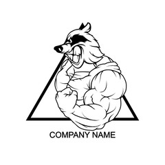 raccoon logo