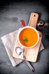 Pumpkin creme soup