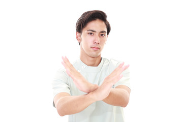 禁止の意思表示をする医師