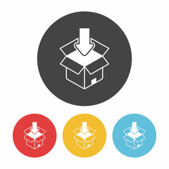 logistics freight icon