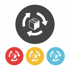 logistics freight icon