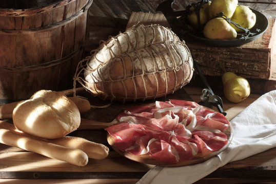 culatello e pane