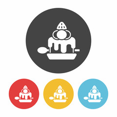 dessert cake icon